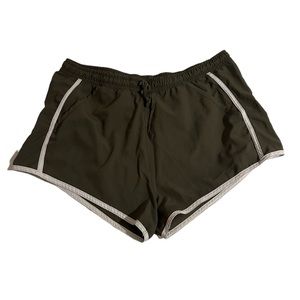 Aeropostale nylon lounge green shorts gym swimming